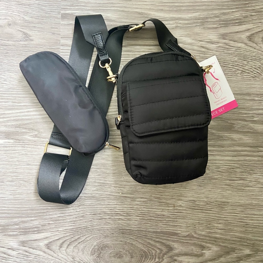 Brand New Cross Body and Glasses Case